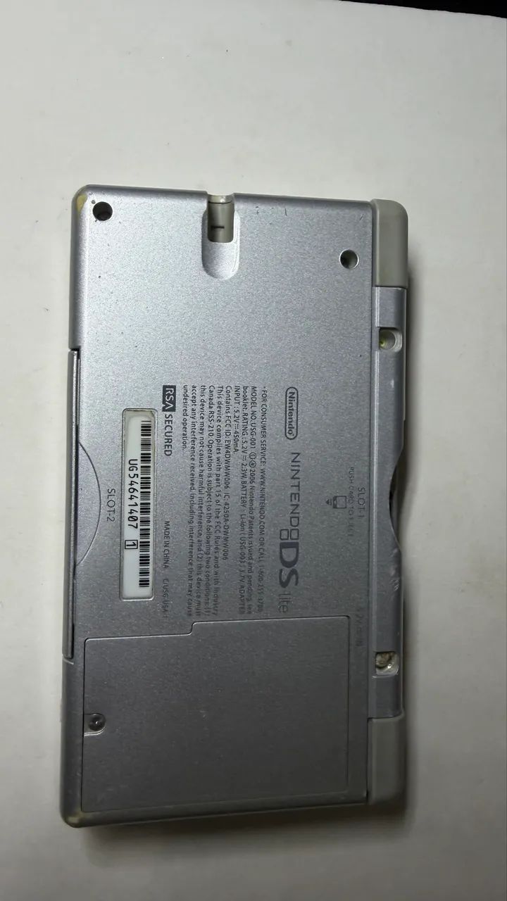 Nintendo DS Lite Prata Original + Jogo Nintendogs - Foto 5
