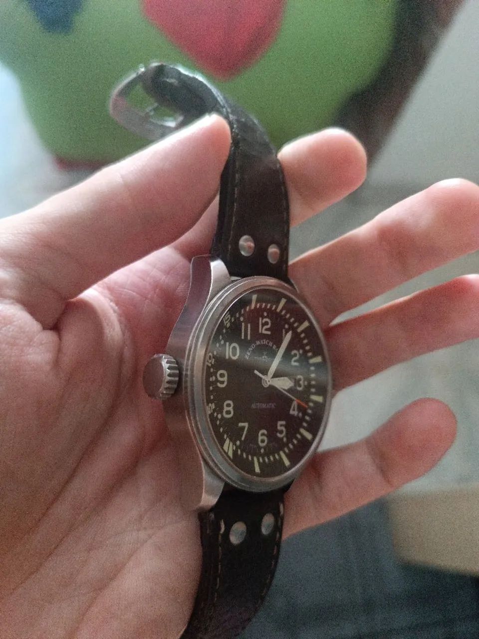 Relógio Suíço Zeno Watch Basel 6238 Automatic Pilot - Acessórios