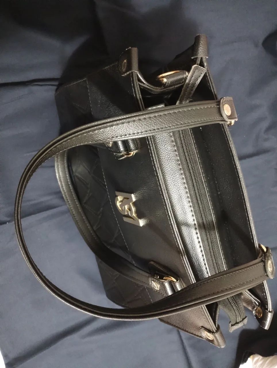 Bolsa preta Mônica Sanches  - Foto 2