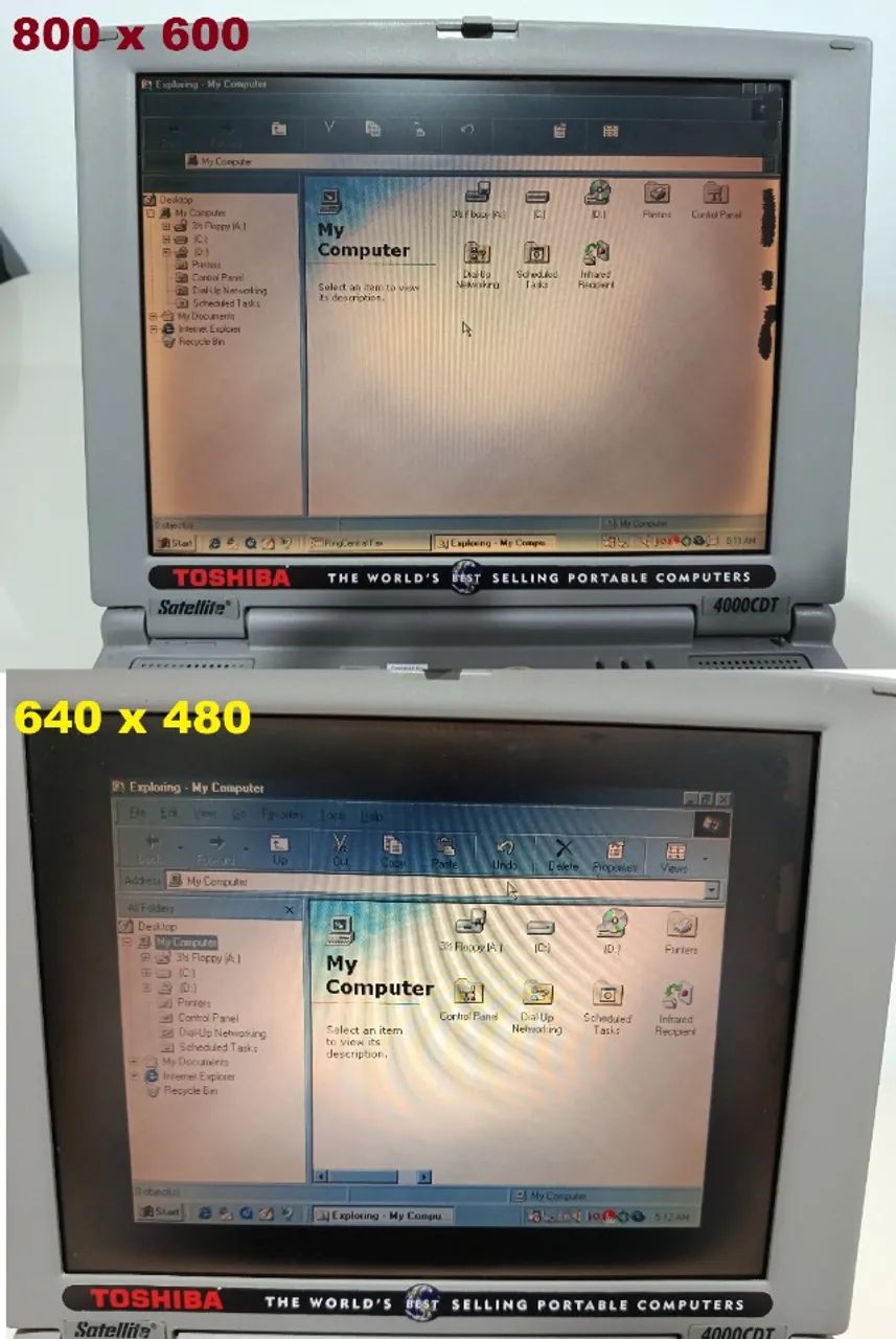 Notebook Toshiba Satellite 4000CDT Pentium 2 com Yamaha OPL - Foto 5