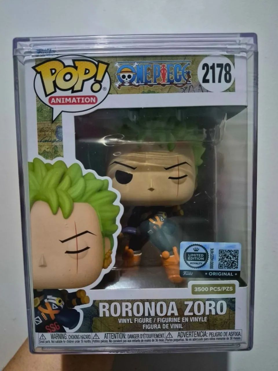 Funko Pop Roronoa Zoro #2178 - One Piece / Limitado 3.500 peças