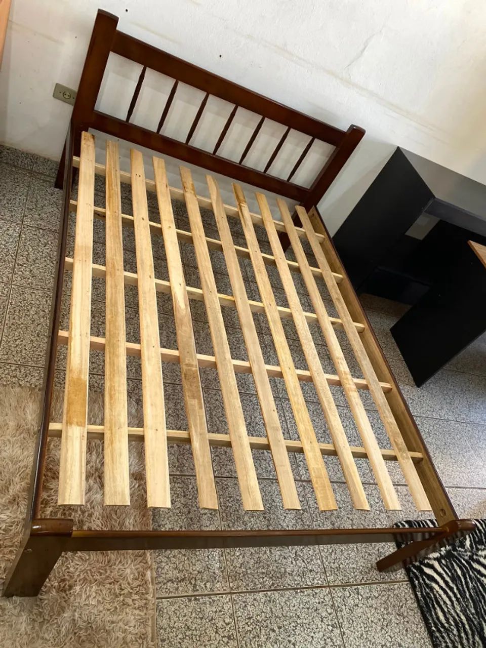 Cama de Casal de Madeira, Nova, Entrego  - Foto 3