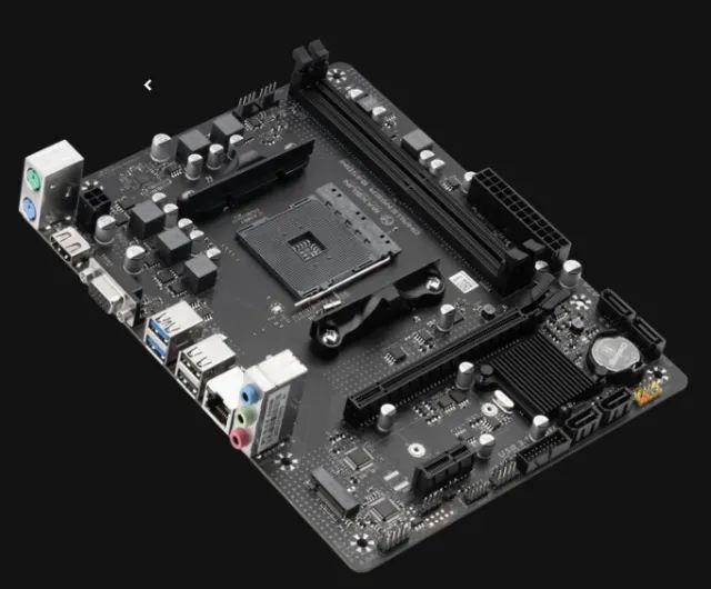 Placa Mae Maxsun Challenger B450M, DDR4, Socket AMD AM4 - Nova. - Foto 2