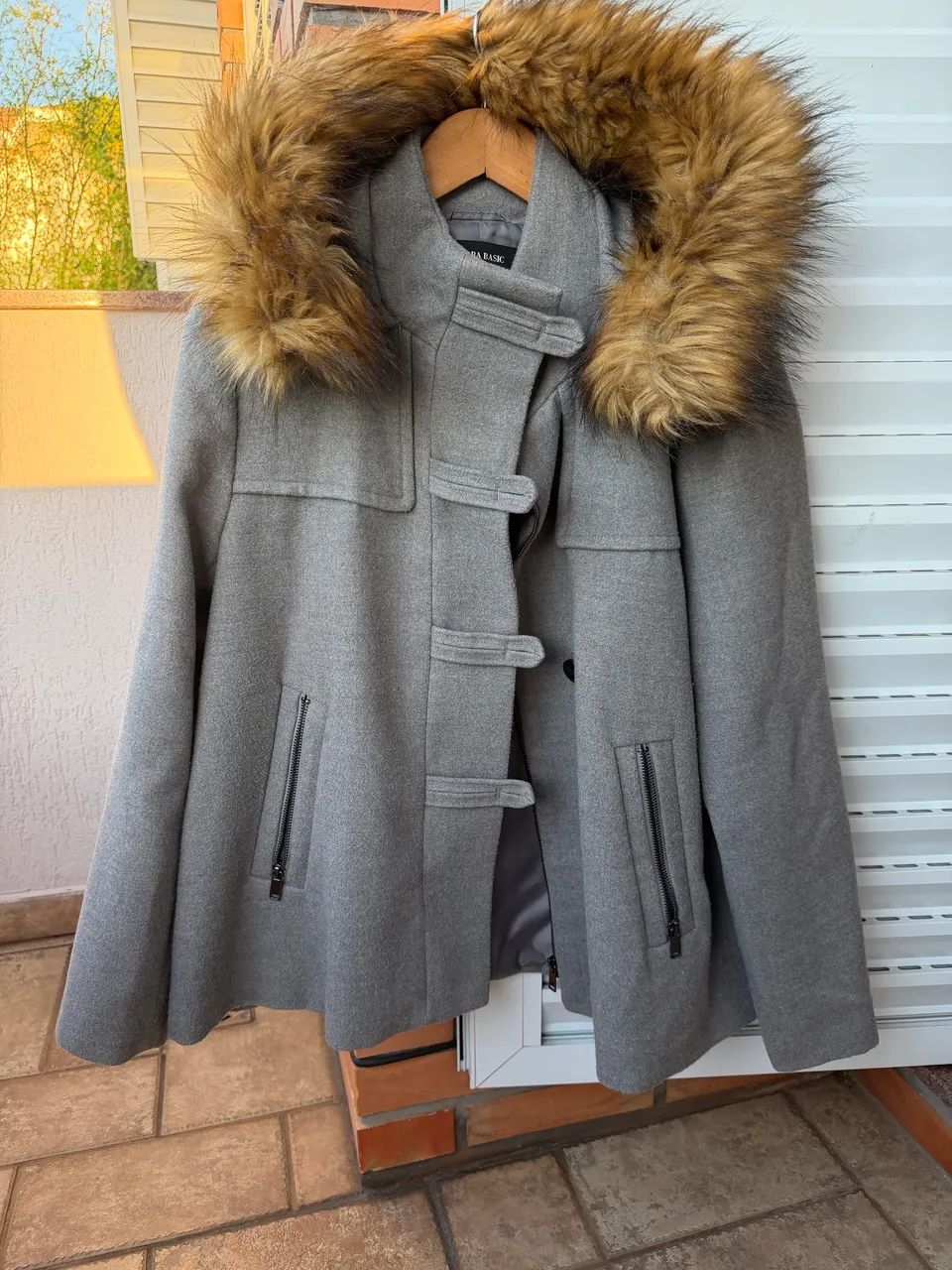 Casaco Cinza Zara