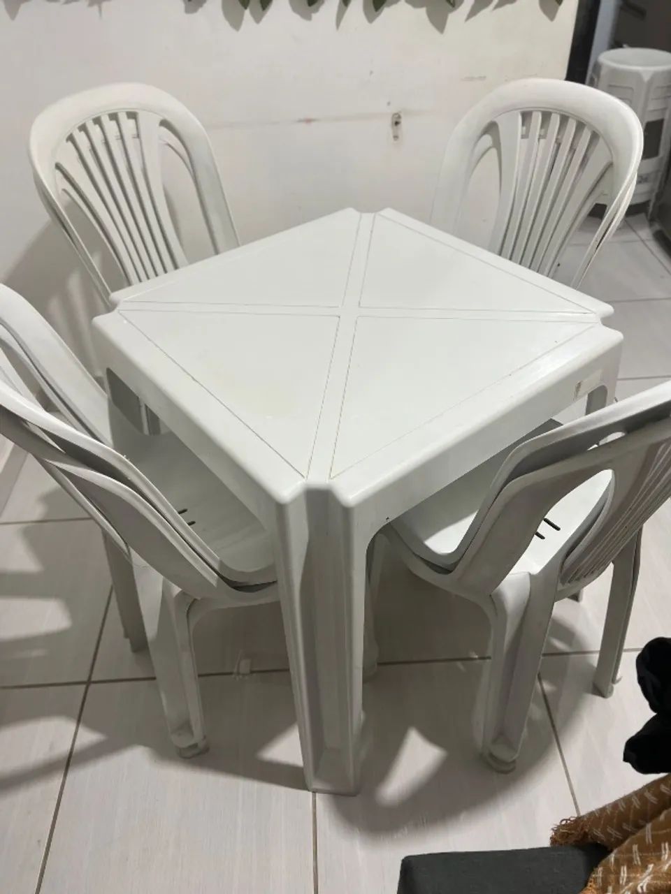 Mesa de plástico 