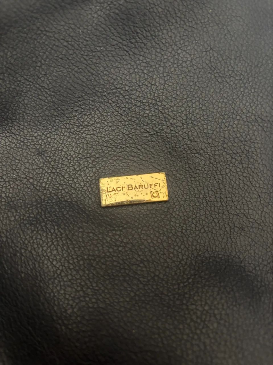 Bolsa de couro da marca Laci Baruffi usada - Foto 2