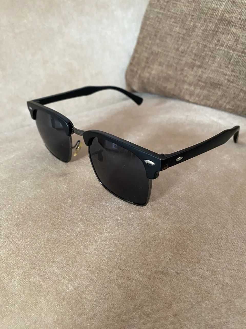 Oculos de Sol Aviador Quadrado - Foto 2