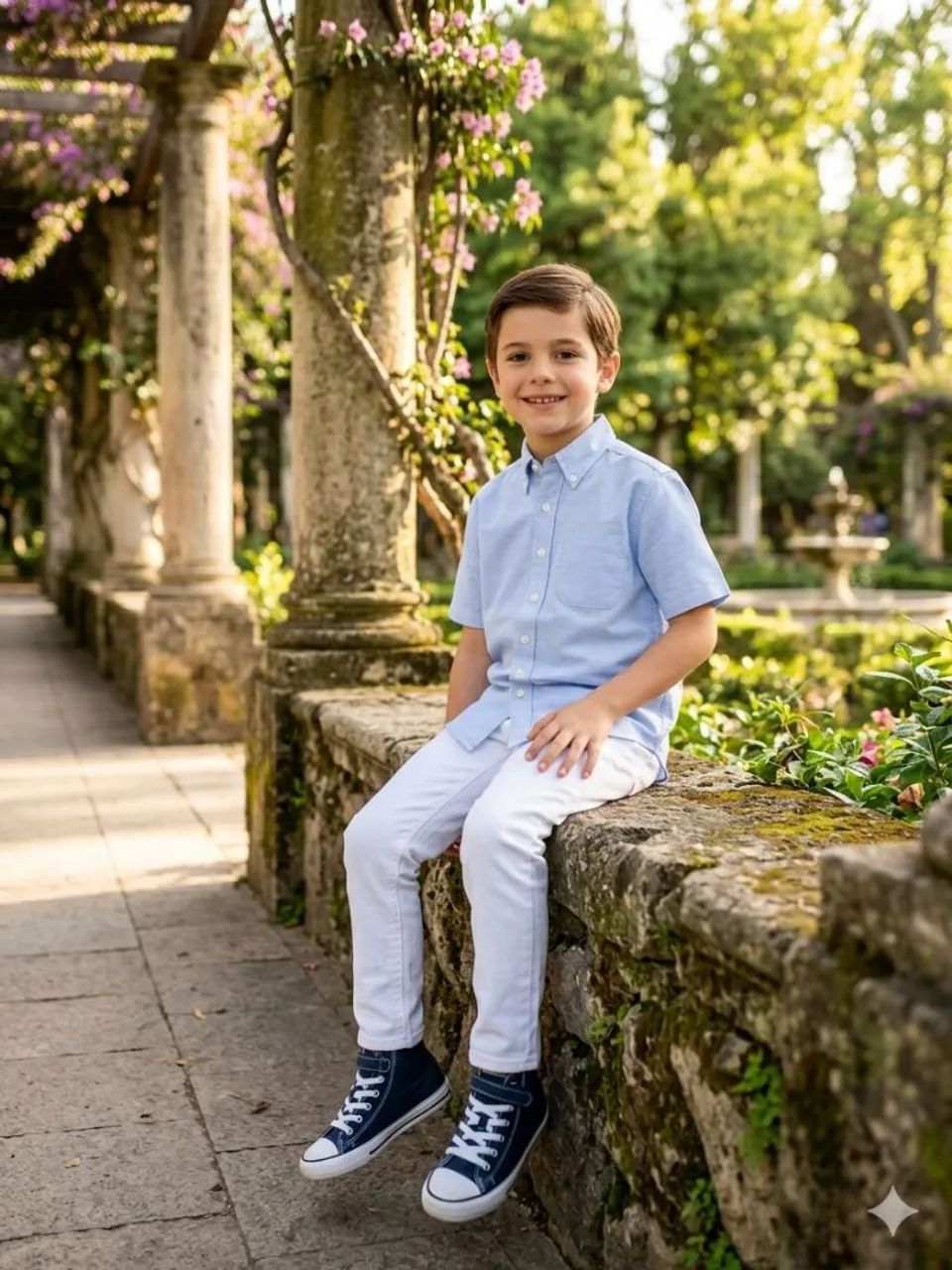 Camisa Importada George Tam 7-8 anos