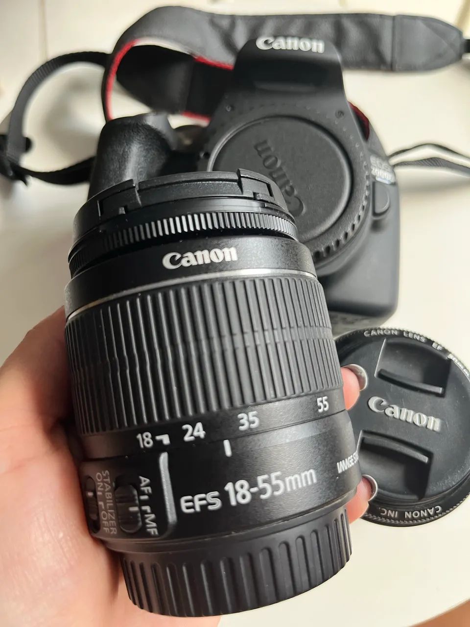 Câmera Canon EOS 2000D - Foto 3