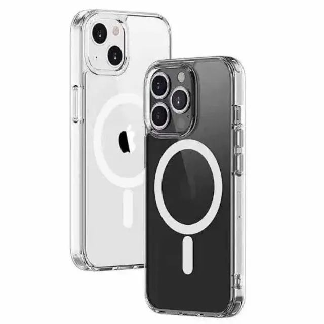 Capinha Transparente Anti Shock Premium com Magsafe para Iphone - Foto 2