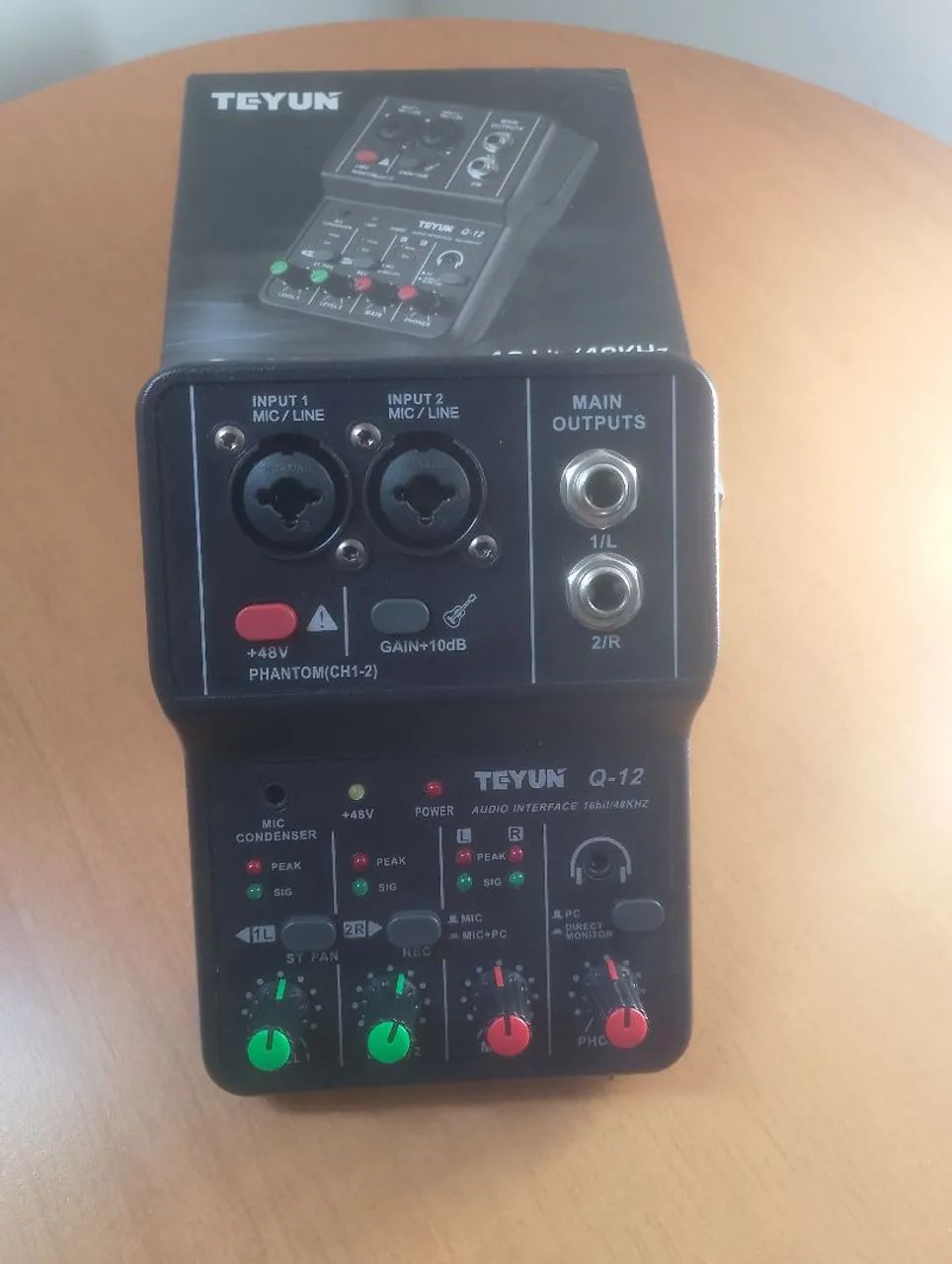 Interface de audio TEYUN Q-12 - Foto 2