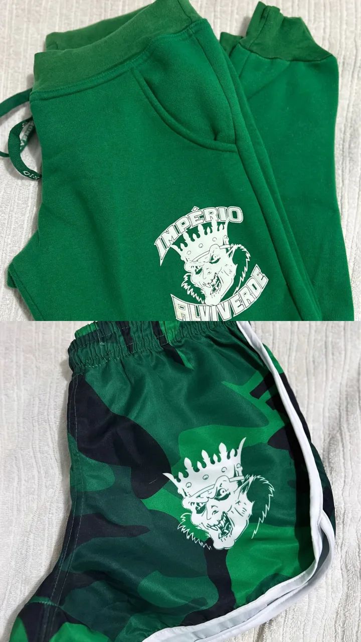 Lote roupas Império Alviverde  - Foto 4