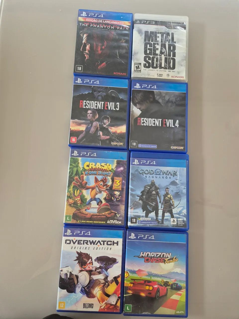 Jogos PS4 e PS3