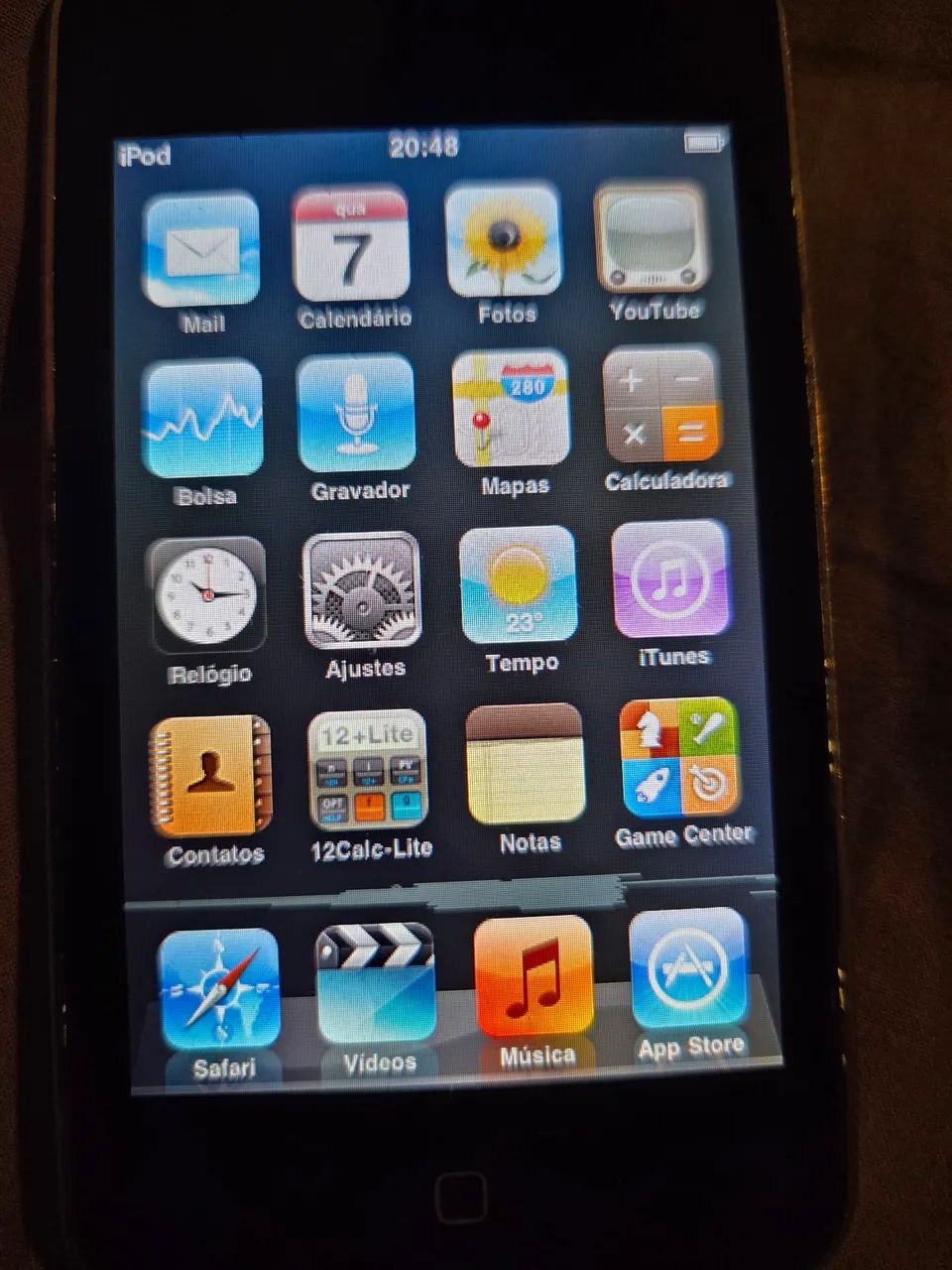 iPod Touch 1ª Geração 8GB - Original Apple - Funcionando (tela com