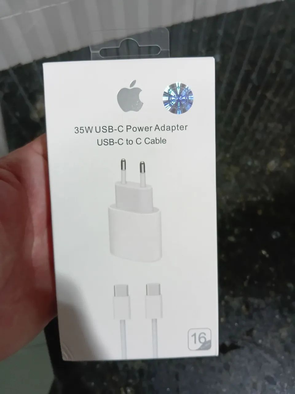 Carregador iPhone turbo 35W iOS e Android 