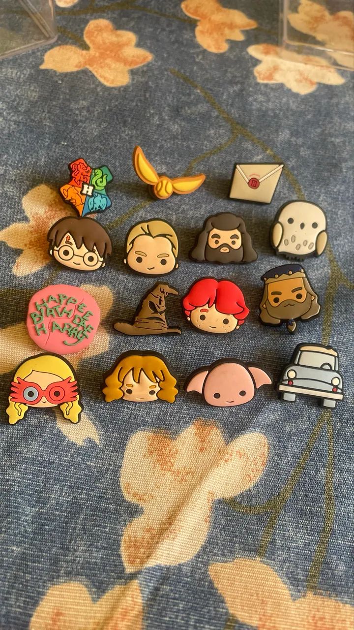 Coleção completa pin Harry potter cacau show - Foto 3