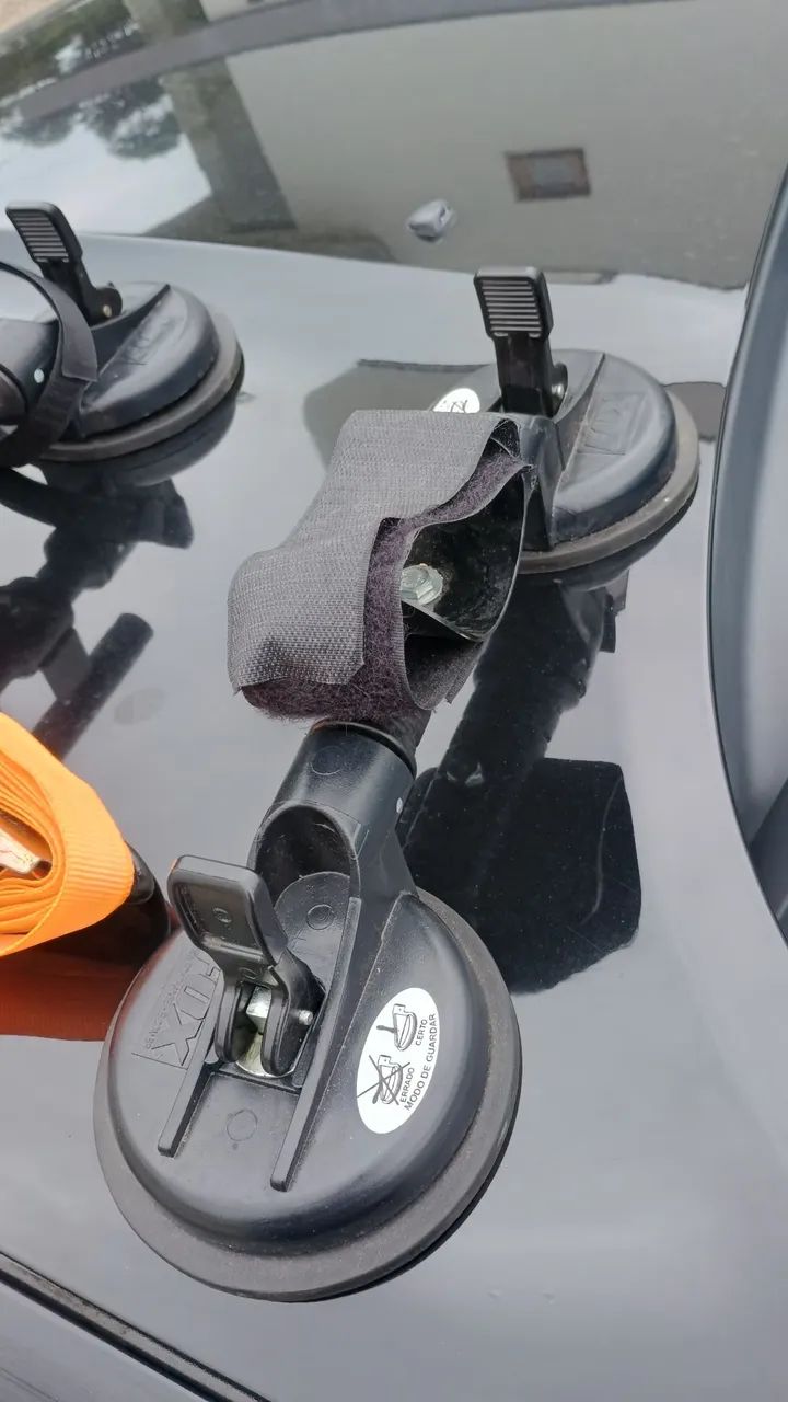 Suporte veicular para bicicleta com ventosas  - Foto 4