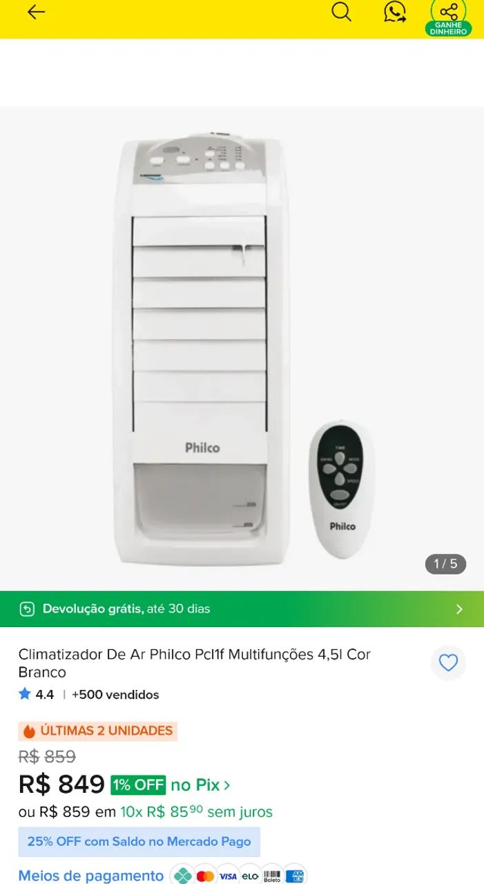 Climatizador  - Foto 2
