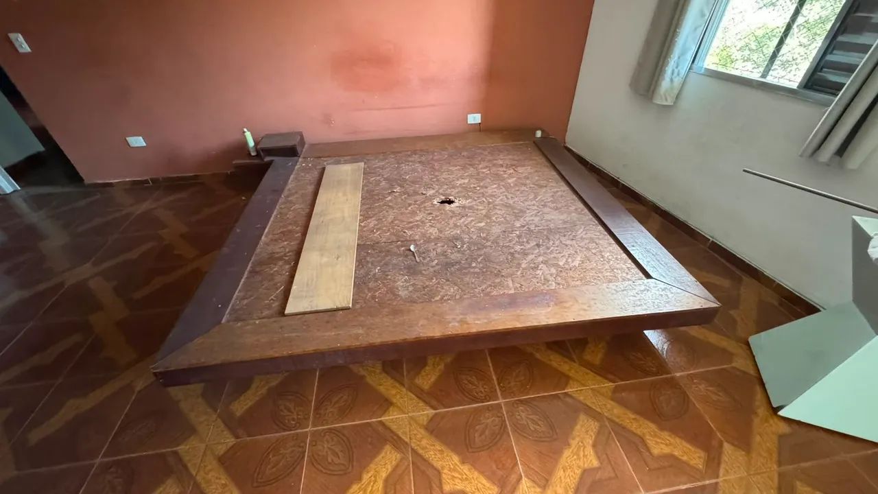 Base cama king madeira maciça  - Foto 2