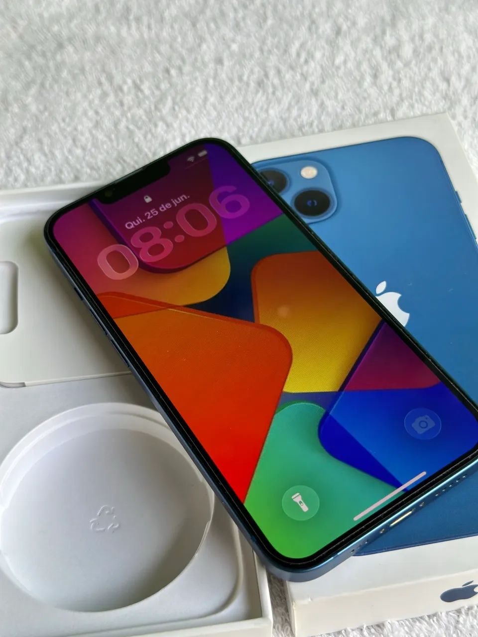 iPhone 13 com nota fiscal, caixa e todos acessórios originais! - Foto 3