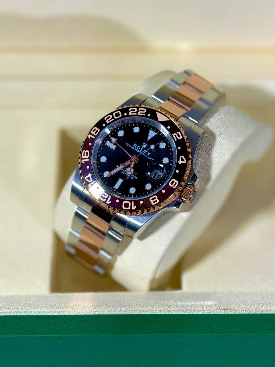 Plus relógio ROLEX GMT MASTER II ROOTBEER - Foto 4