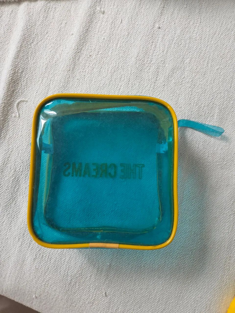 Necessaire The Creams Azul e amarela - Foto 2