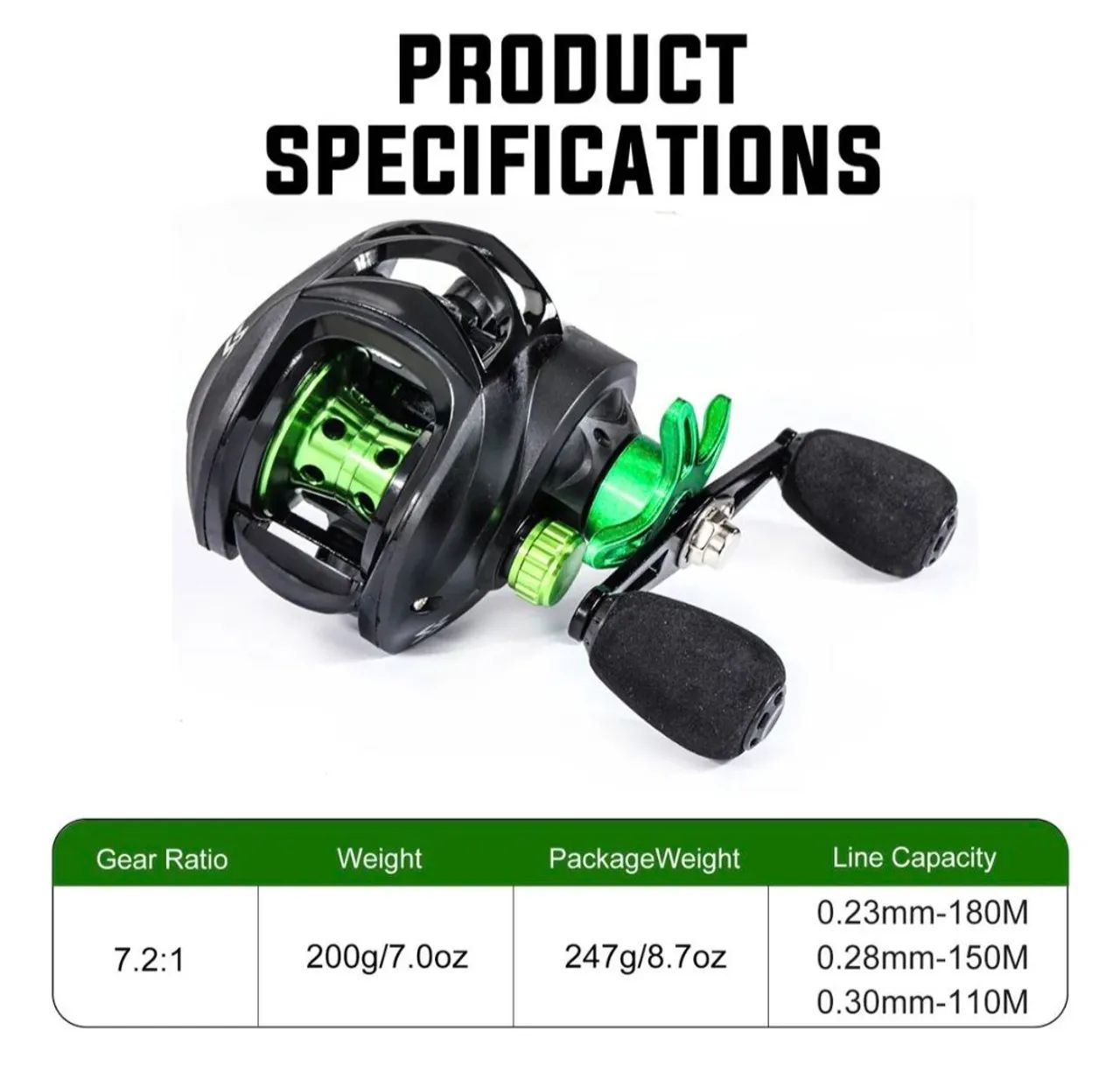 Kit pesca vara 1,30 com carretilha e linha  - Foto 3