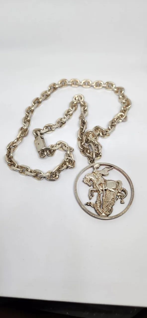 Corrente de prata 925 - 138g - Foto 3