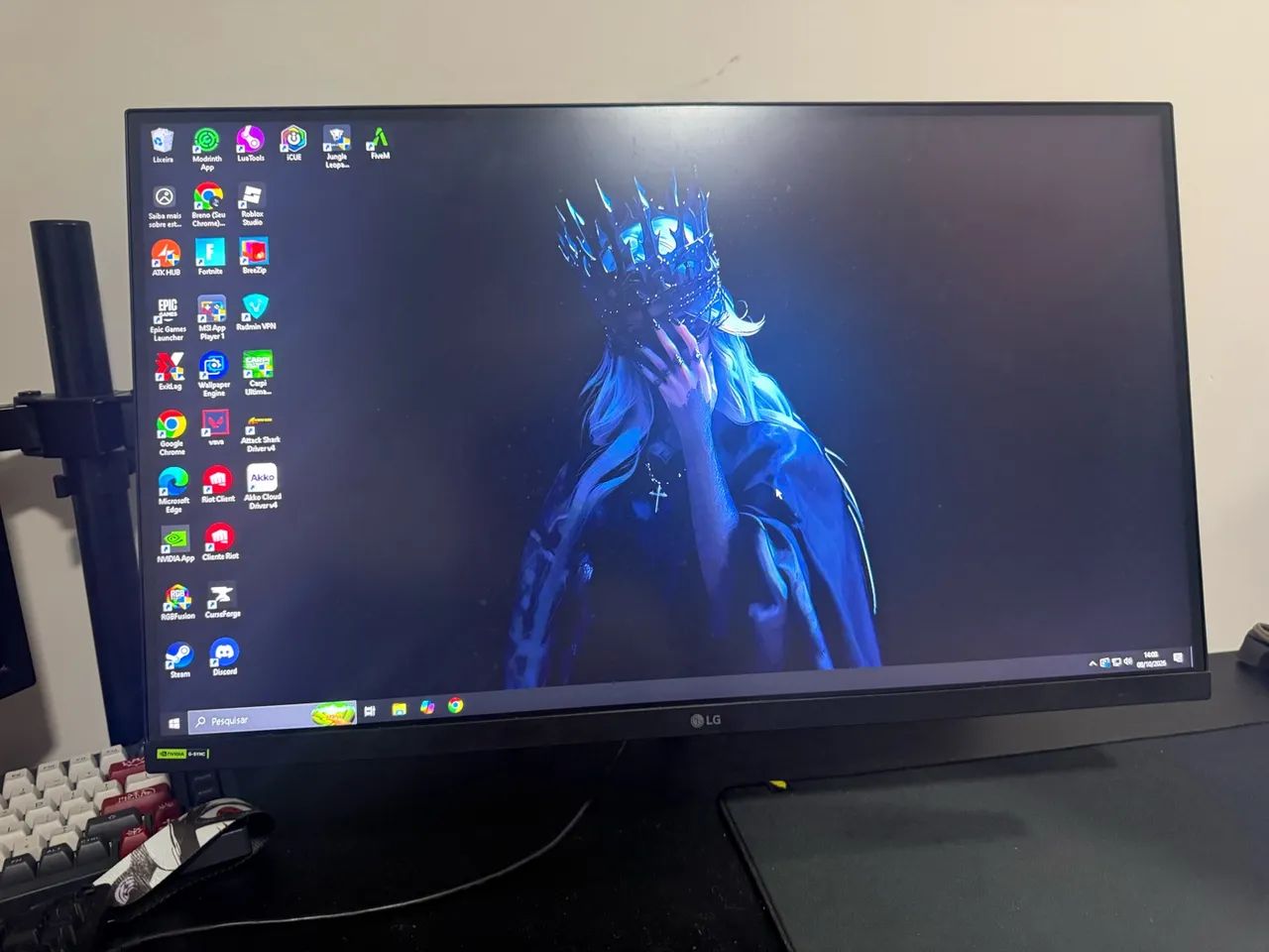 Monitor LG Gamer 27" G-Sync - Ótimo Estado - Foto 4