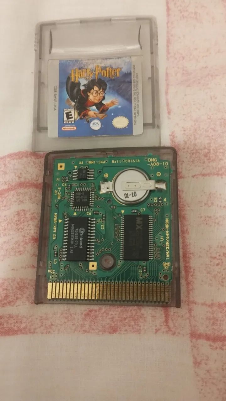Harry Potter e a pedra filosofal jogo game boy Color e game boy advance ...