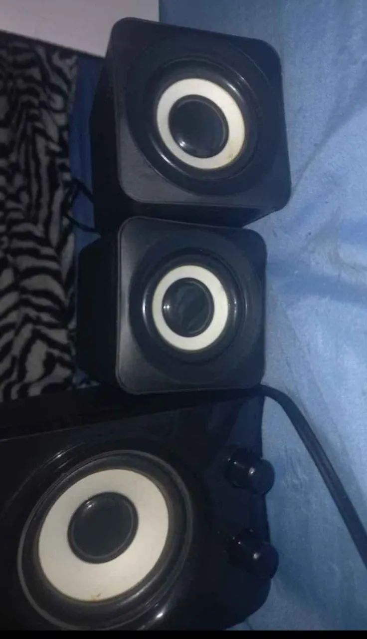 Duas caixas de som funcionando perfeitamente  - Foto 3