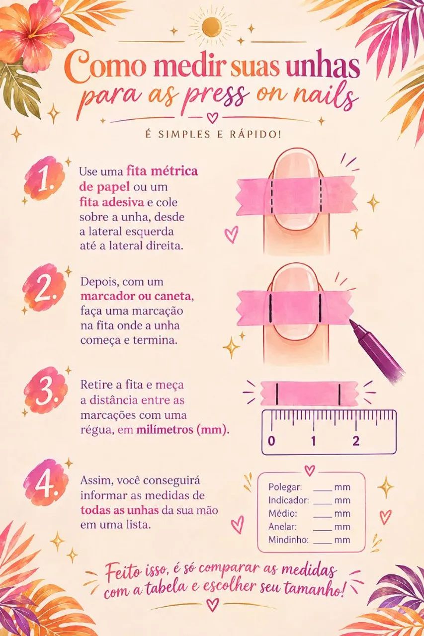 Press on nail (Postiça Artesanal) - Foto 4