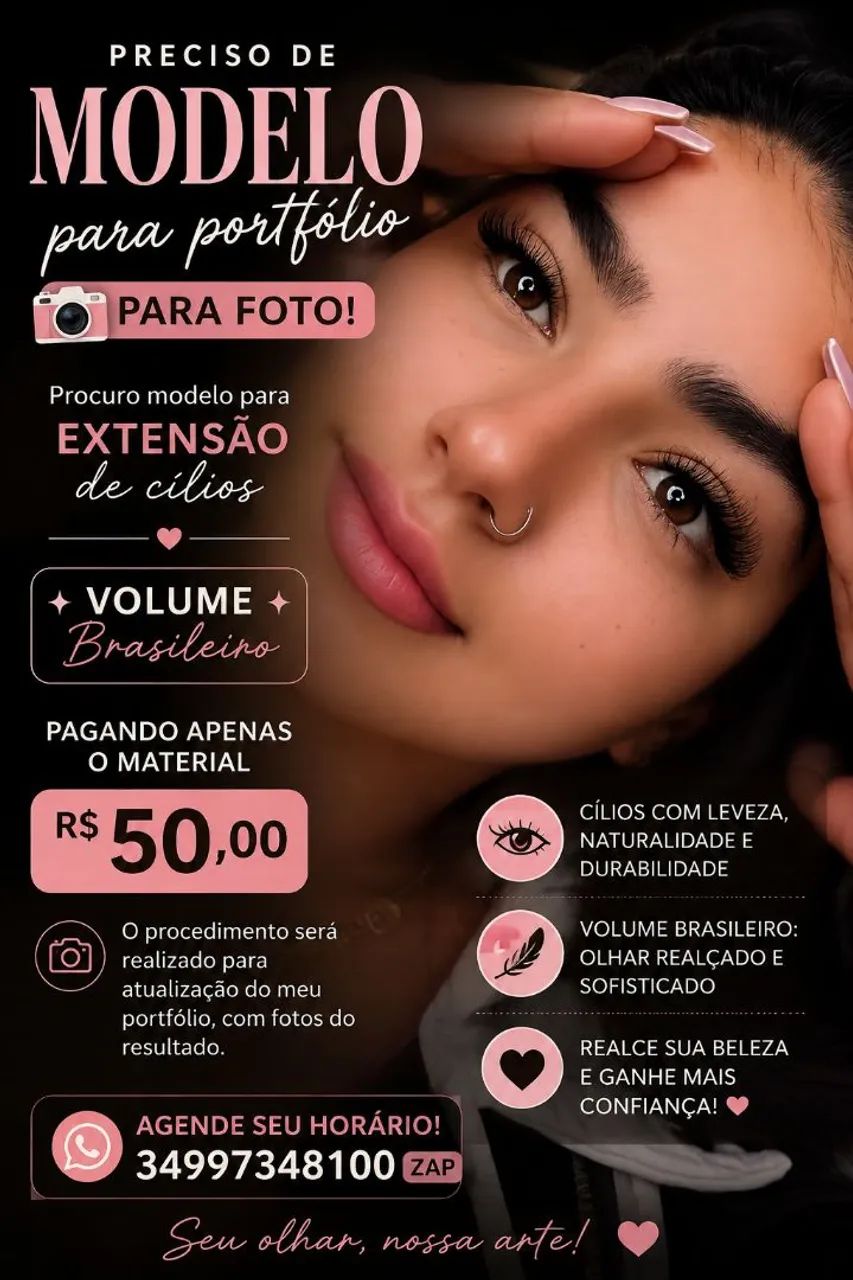 Alongamento de Cílios 