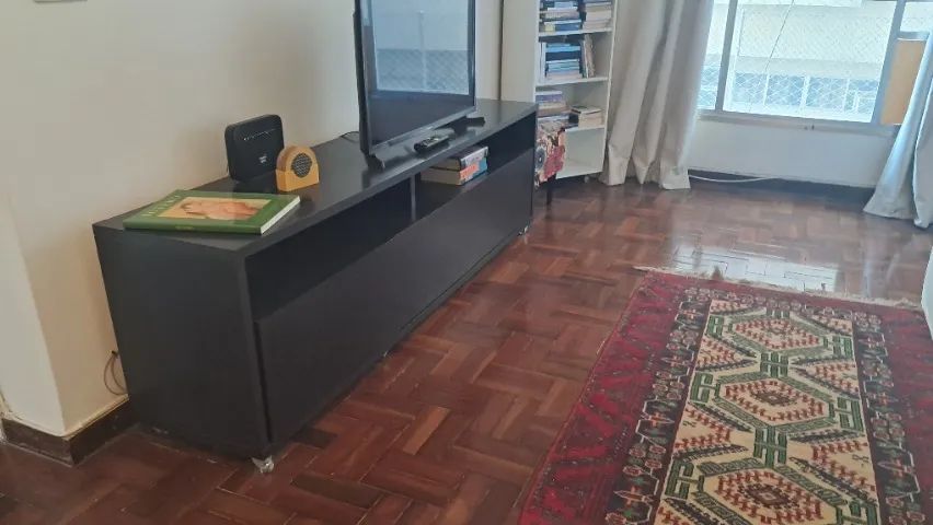 Rack Preto com 3 Gavetas e Rodinhas - Ótimo Estado - Foto 3