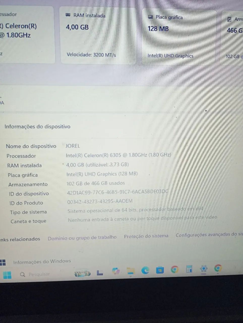 Notebook Samsung 