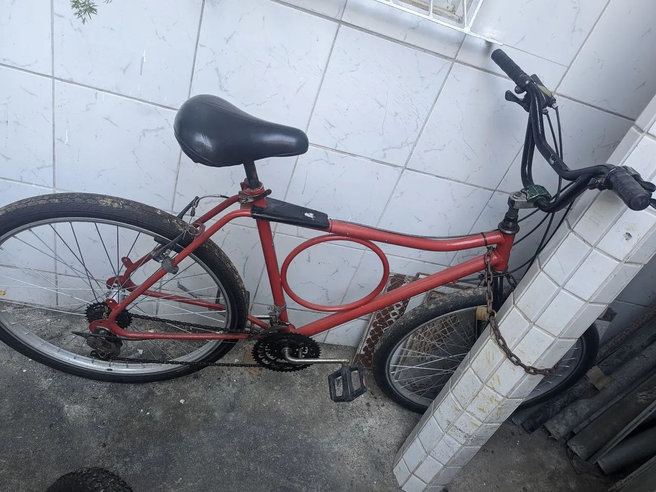 Bicicleta Estilo Monark (Vermelha) - Aro 29 - Foto 3
