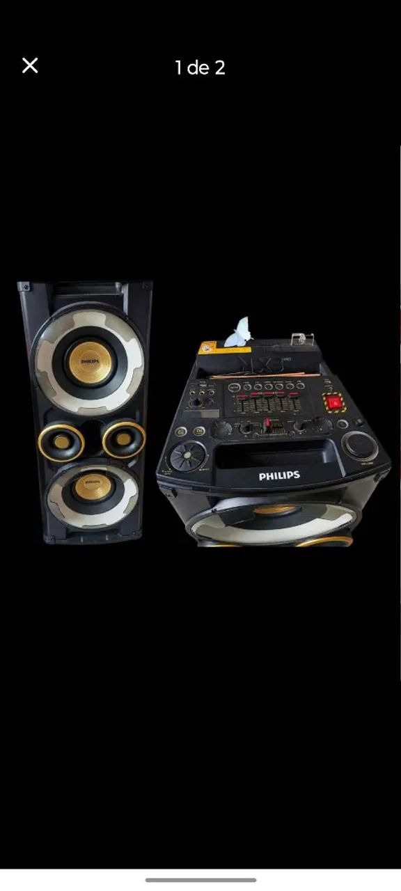 CAIXA DE SOM NX5 PHILIPS 
