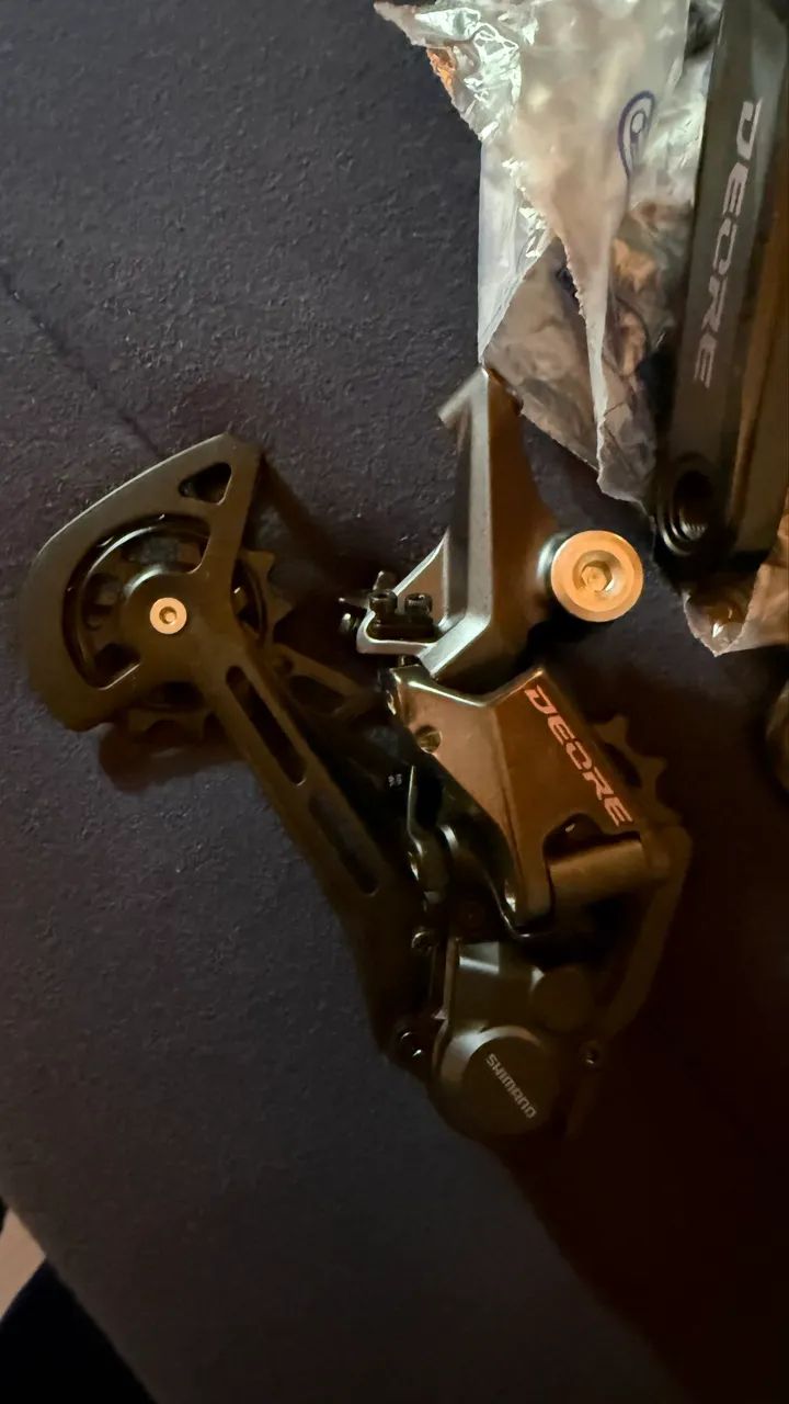 Deore 6100 1x12 kit completo com pedivela - Foto 4