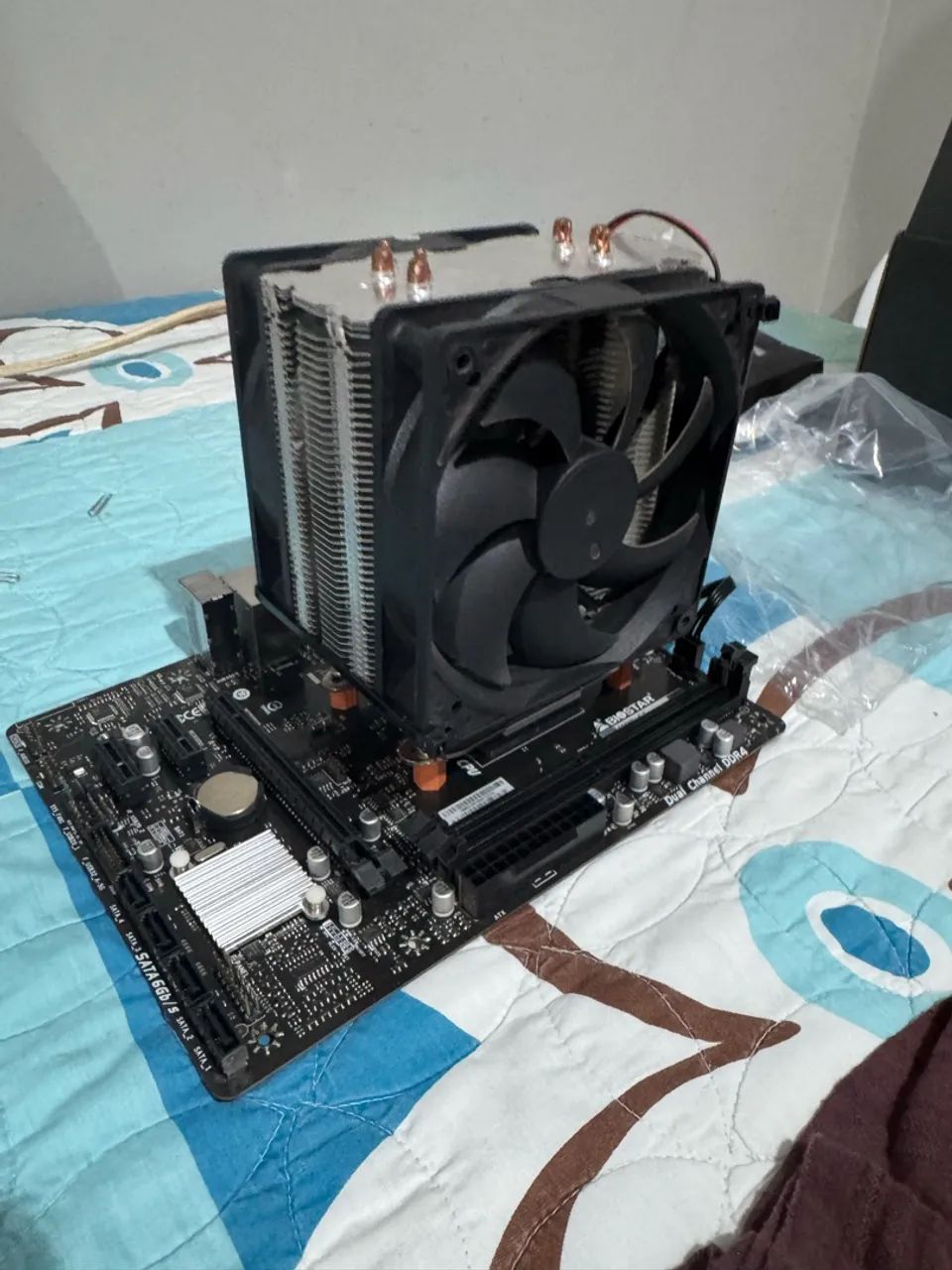 Kit ryzen 1500x placa mãe e cooler  - Foto 3