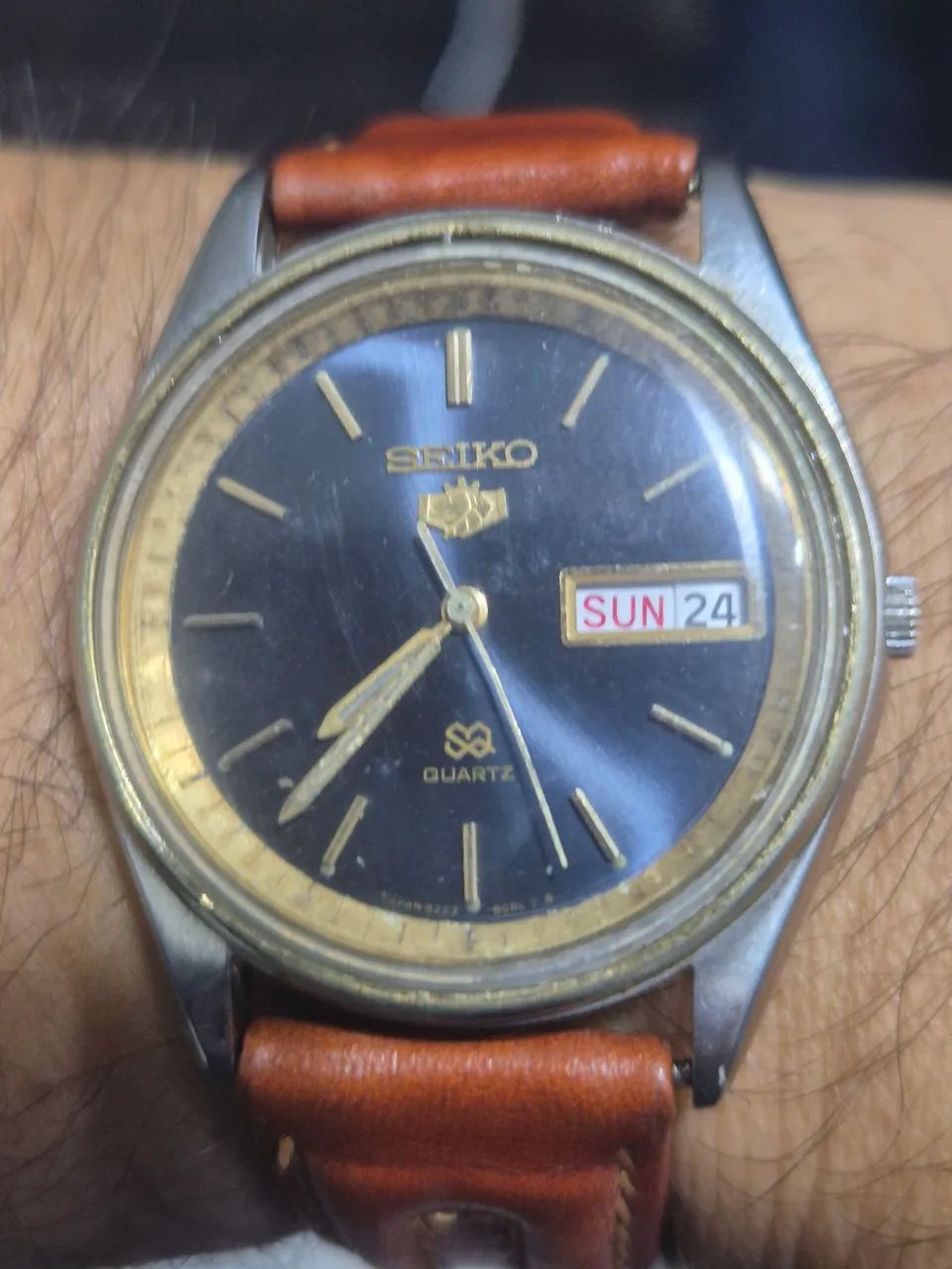 Relógio SEIKO LION HEAD (CABEÇA DE LEÃO)  À  QUARTZ   -   ÓTIMO ESTADO/RARO - Foto 2