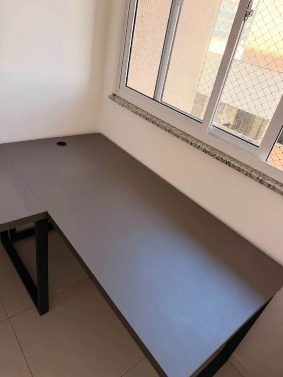 Mesa em L Diretor Platinum 190cm x 150cm - Foto 4