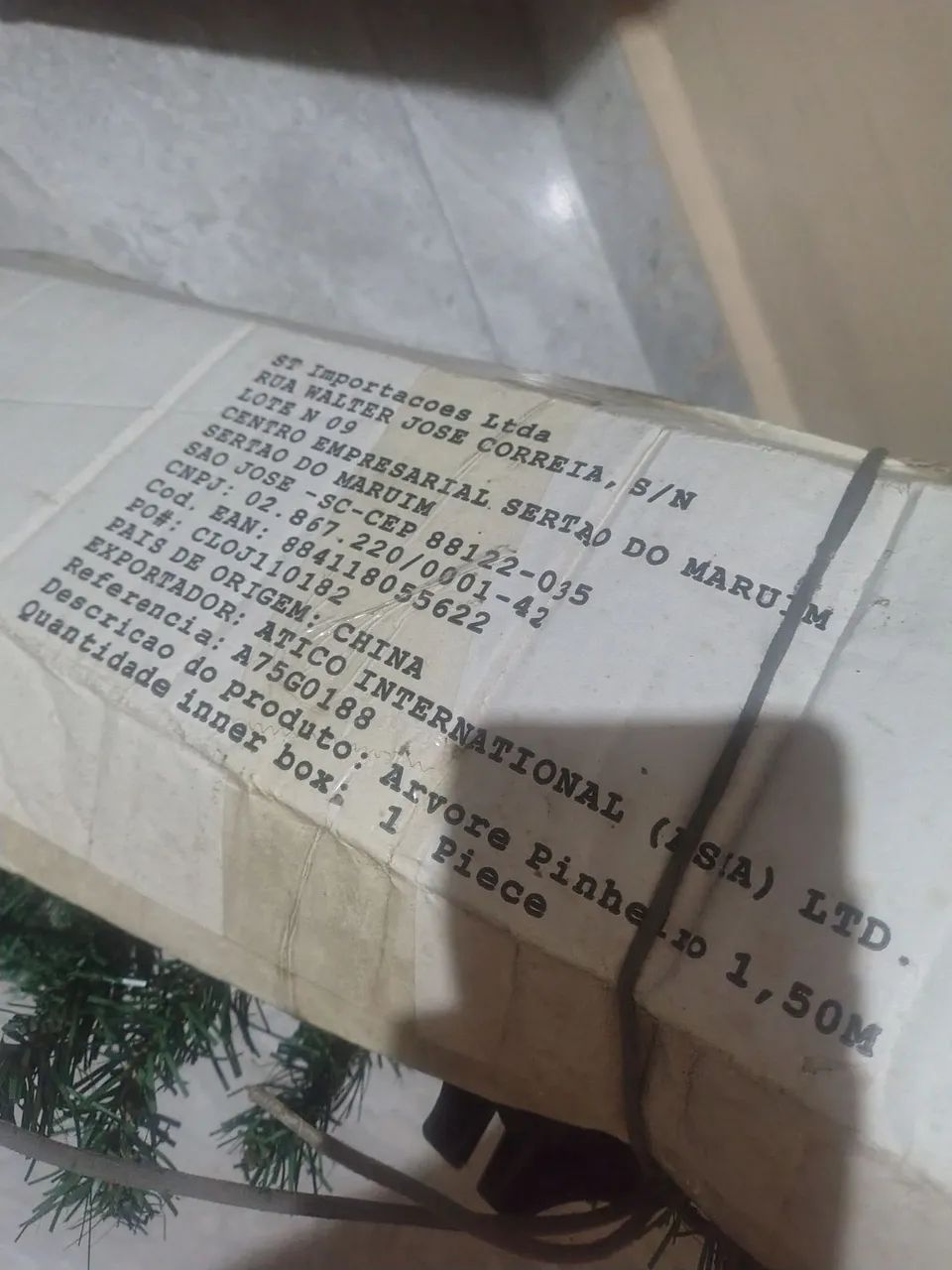 Árvore de natal 221 galhos  - Foto 3