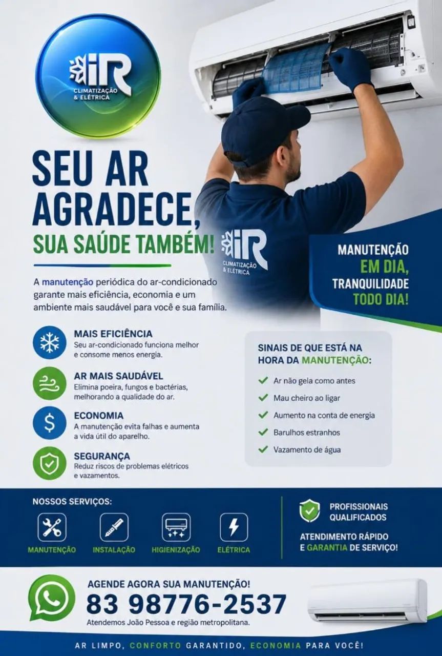  Limpeza Ar condicionado Instalação  - Foto 2