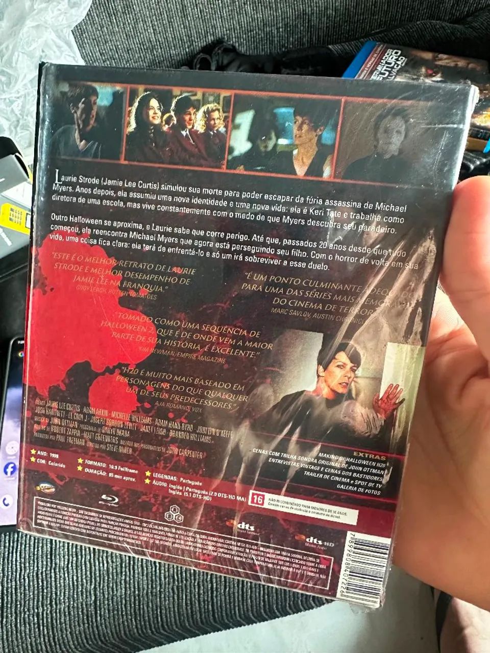 BLURAY HALLOWEEN H20 COM LUVA - Foto 2