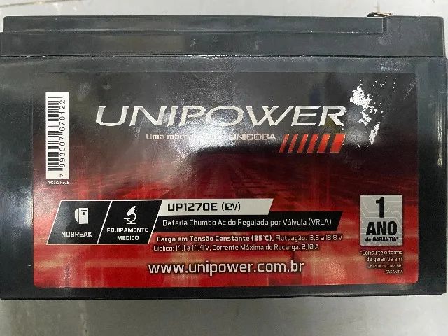 Bateria 12 V Unipower