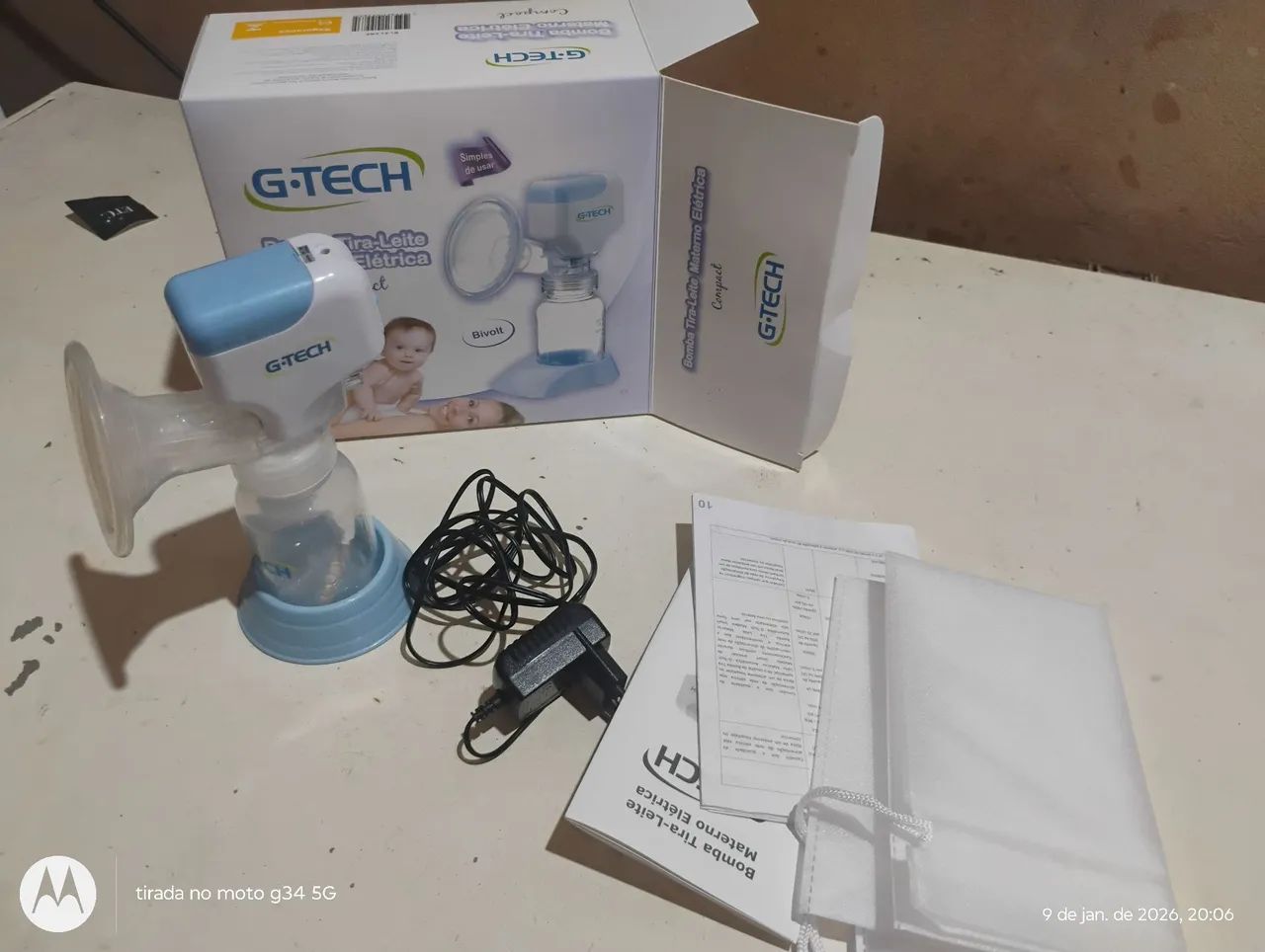 Bomba de tirar leite G-TECH - Foto 2