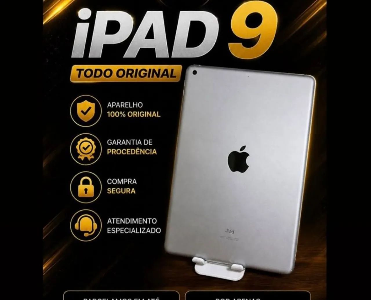 iPad 9 prata 64 gb