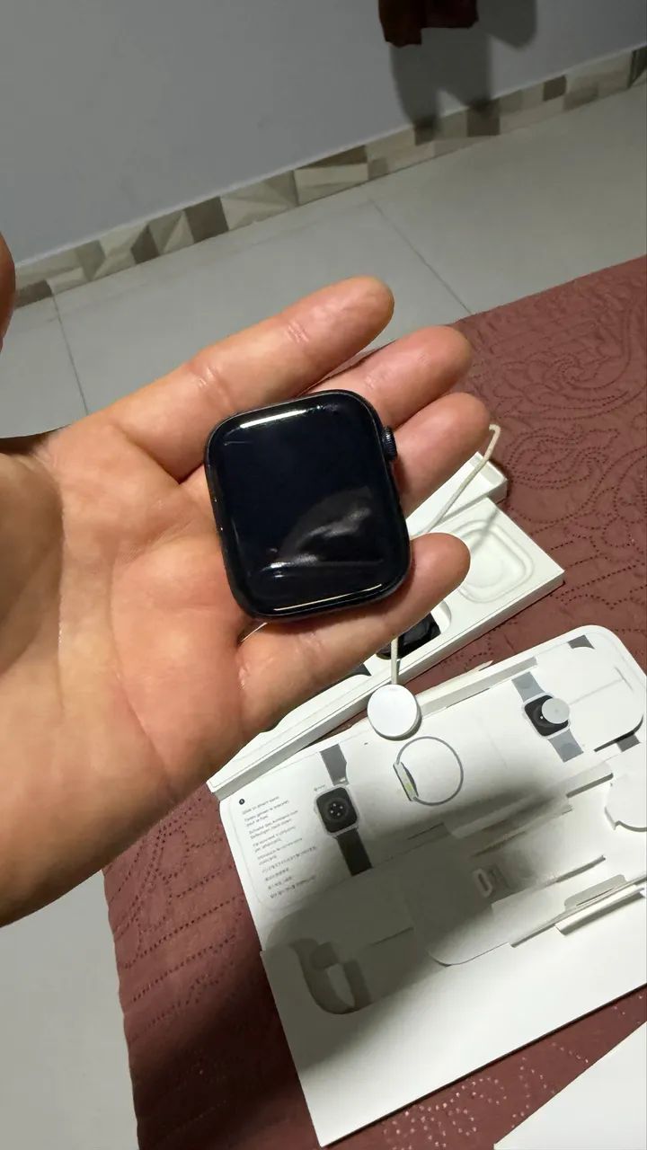 Apple Watch Série 9 ? 45 mm- Alumínio  - Foto 5