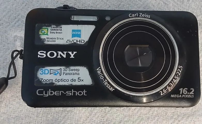 CAMÊRA SONY CYBER SHOT 16.2MEGA PIXELS