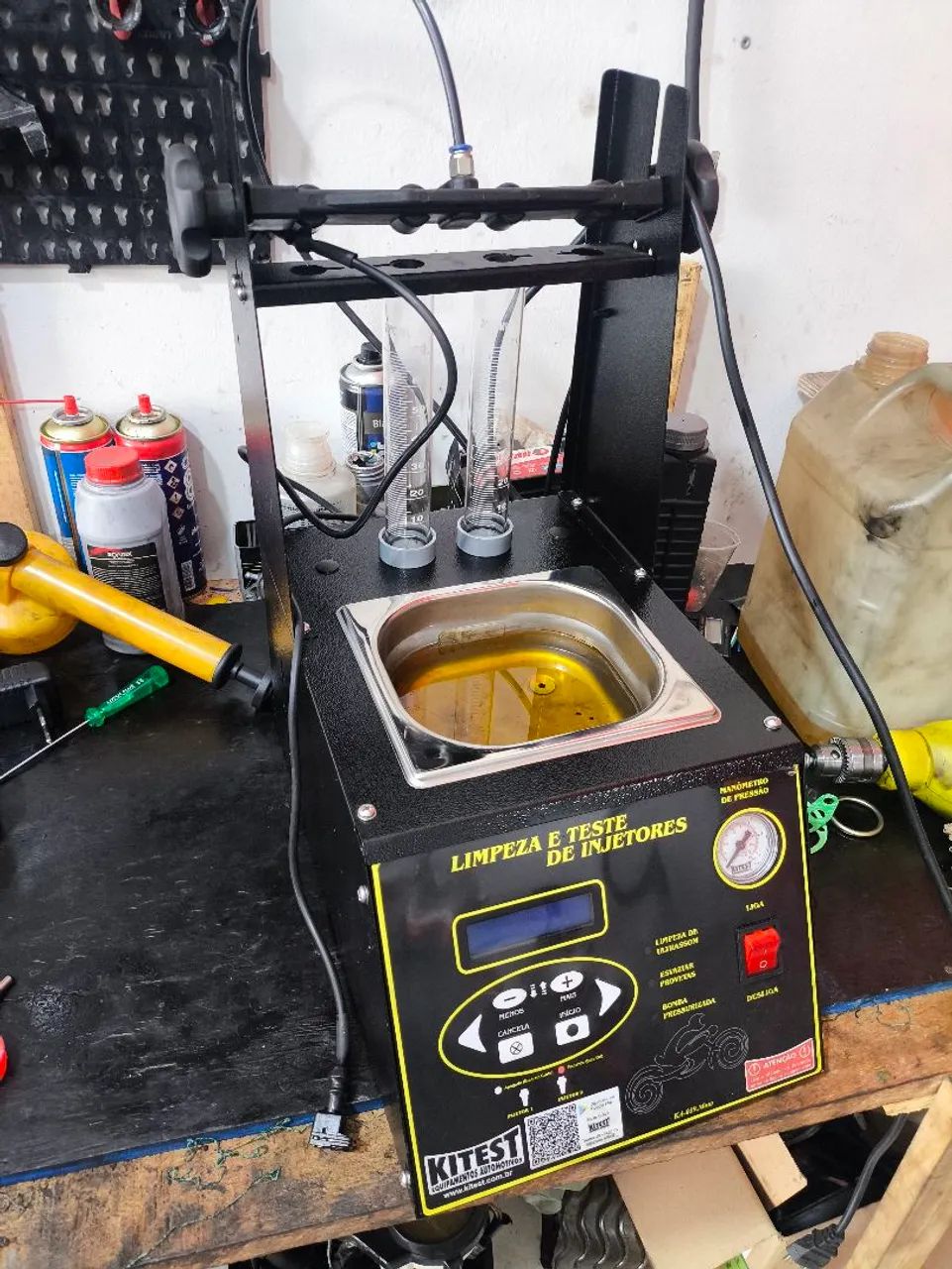 Máquina de limpeza de bicos de injeção  - Foto 3